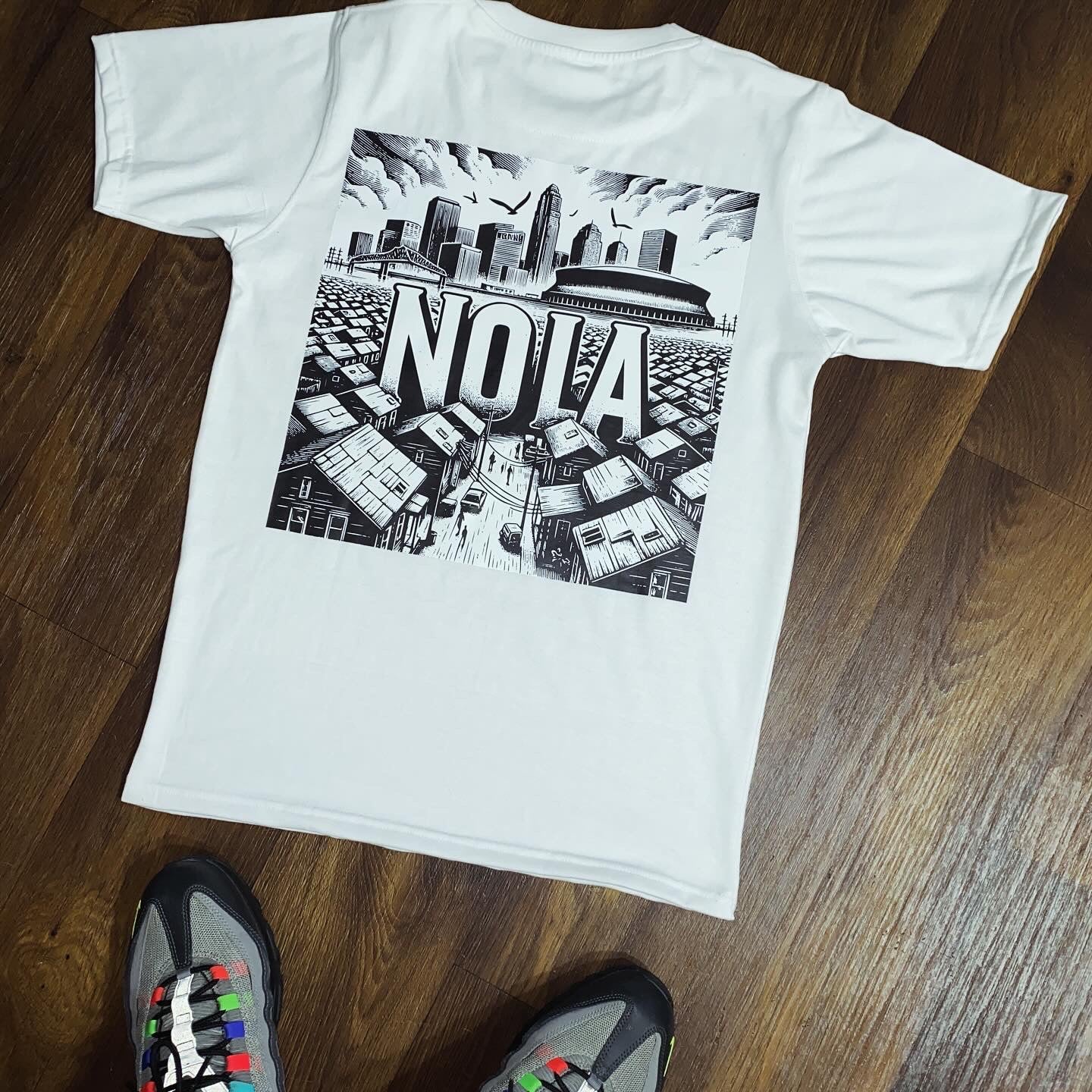 NOLA "OLD CITY" TEE BLK