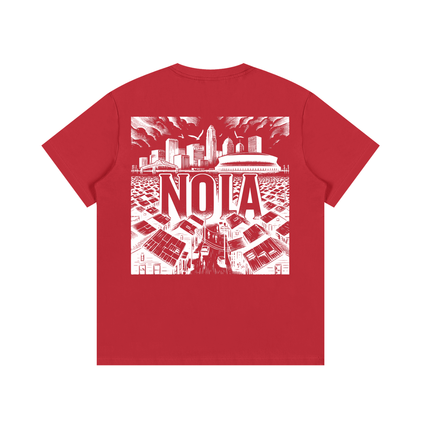NOLA "OLD CITY" TEE WHT