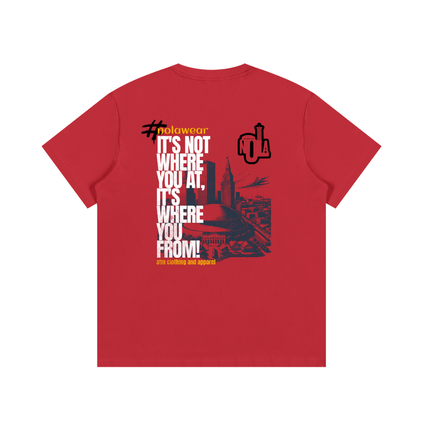 NOLA "WHERE YA FROM" TEE
