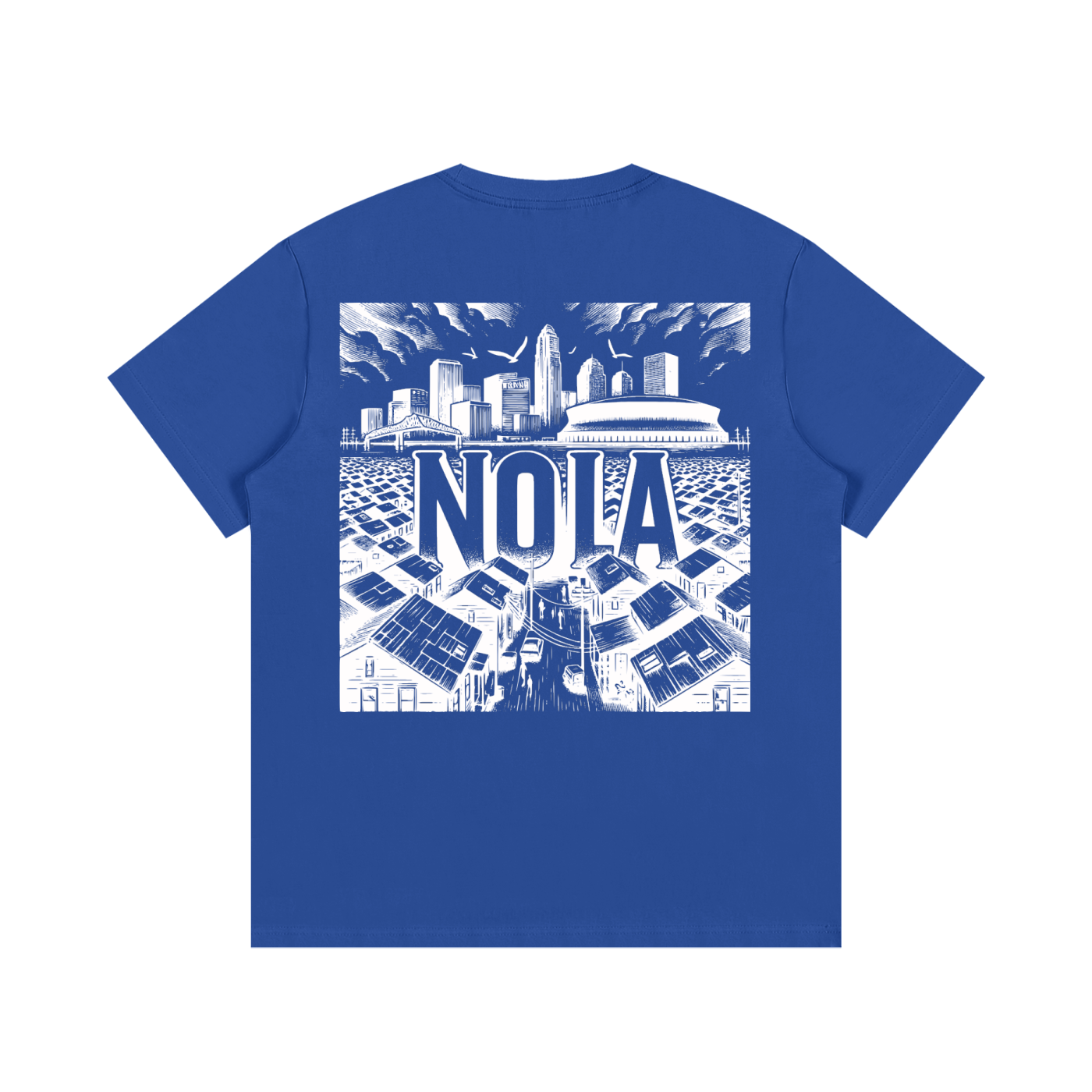 NOLA "OLD CITY" TEE WHT
