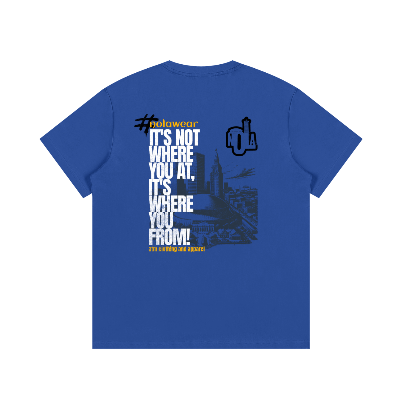 NOLA "WHERE YA FROM" TEE