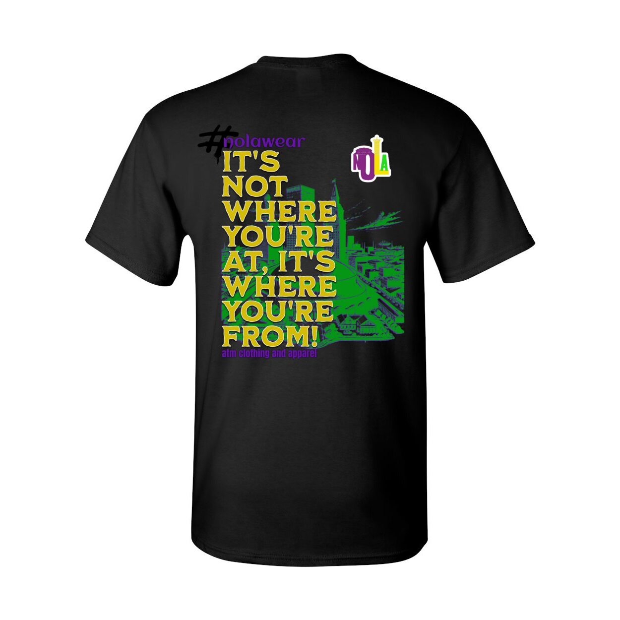 NOLA "WHERE YA FROM" Tee