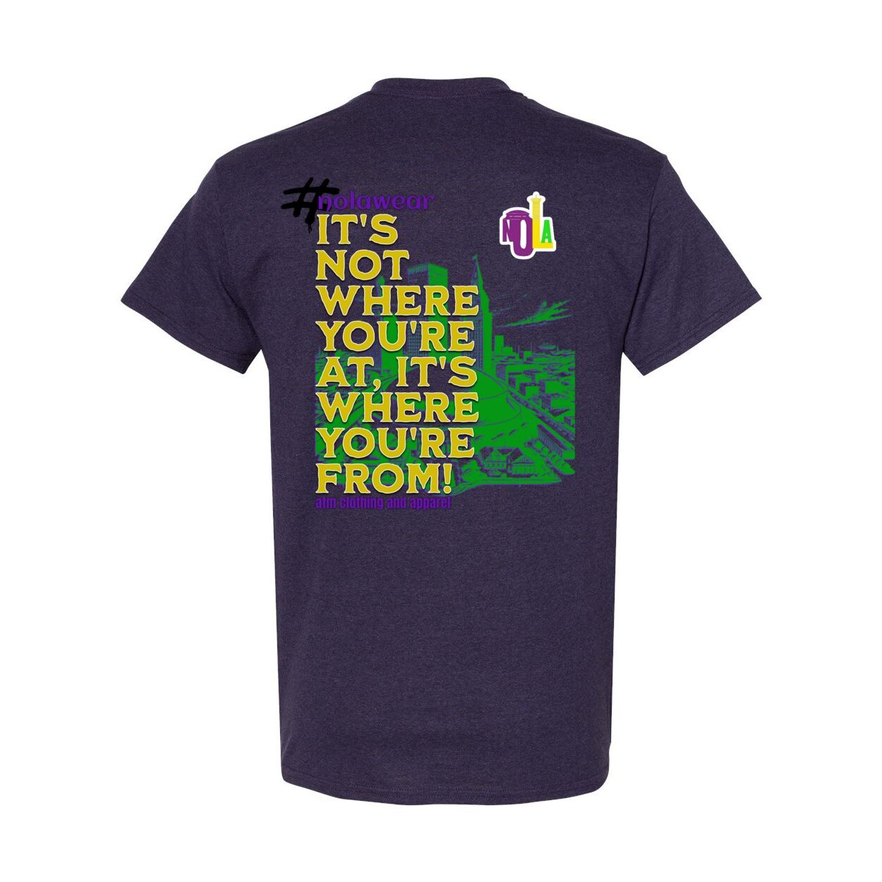 NOLA "WHERE YA FROM" Tee