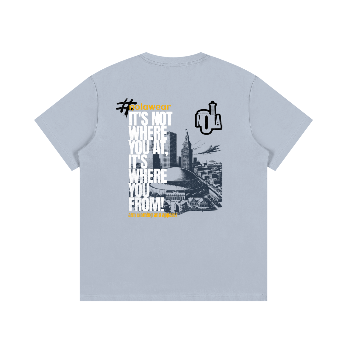 NOLA "WHERE YA FROM" TEE