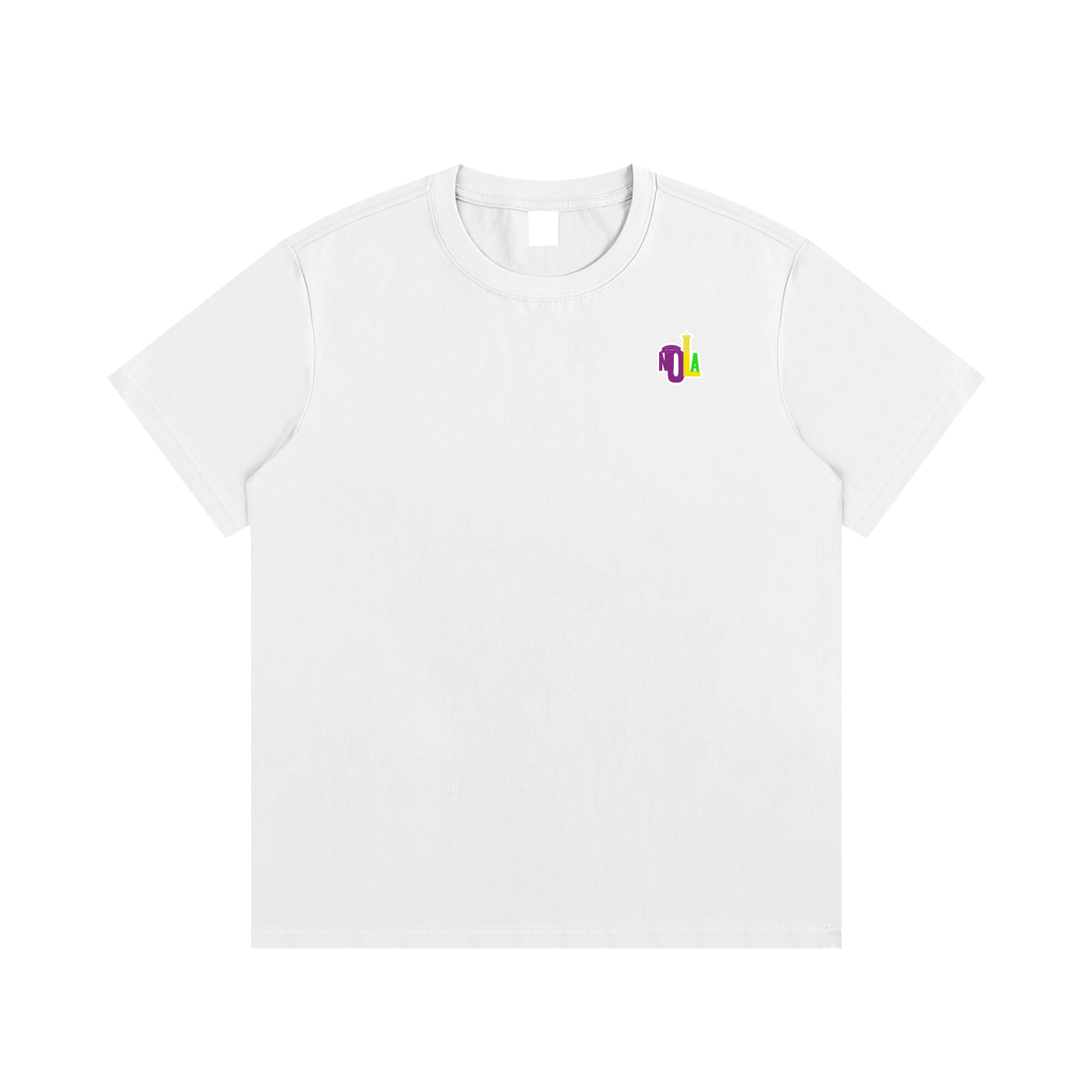 NOLA "WHERE YA FROM" TEE MARDI GRAS