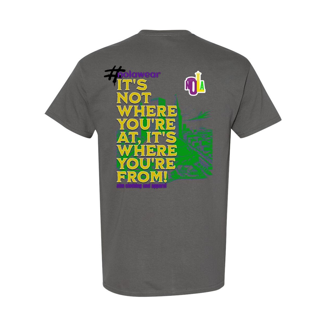 NOLA "WHERE YA FROM" Tee