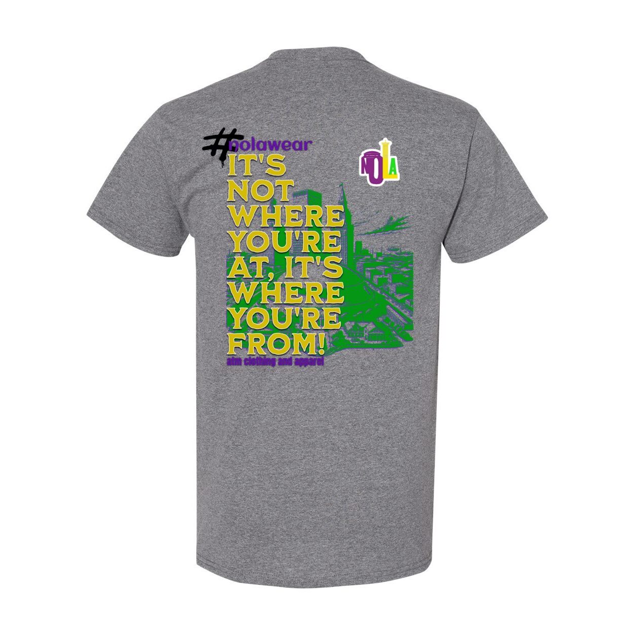 NOLA "WHERE YA FROM" Tee