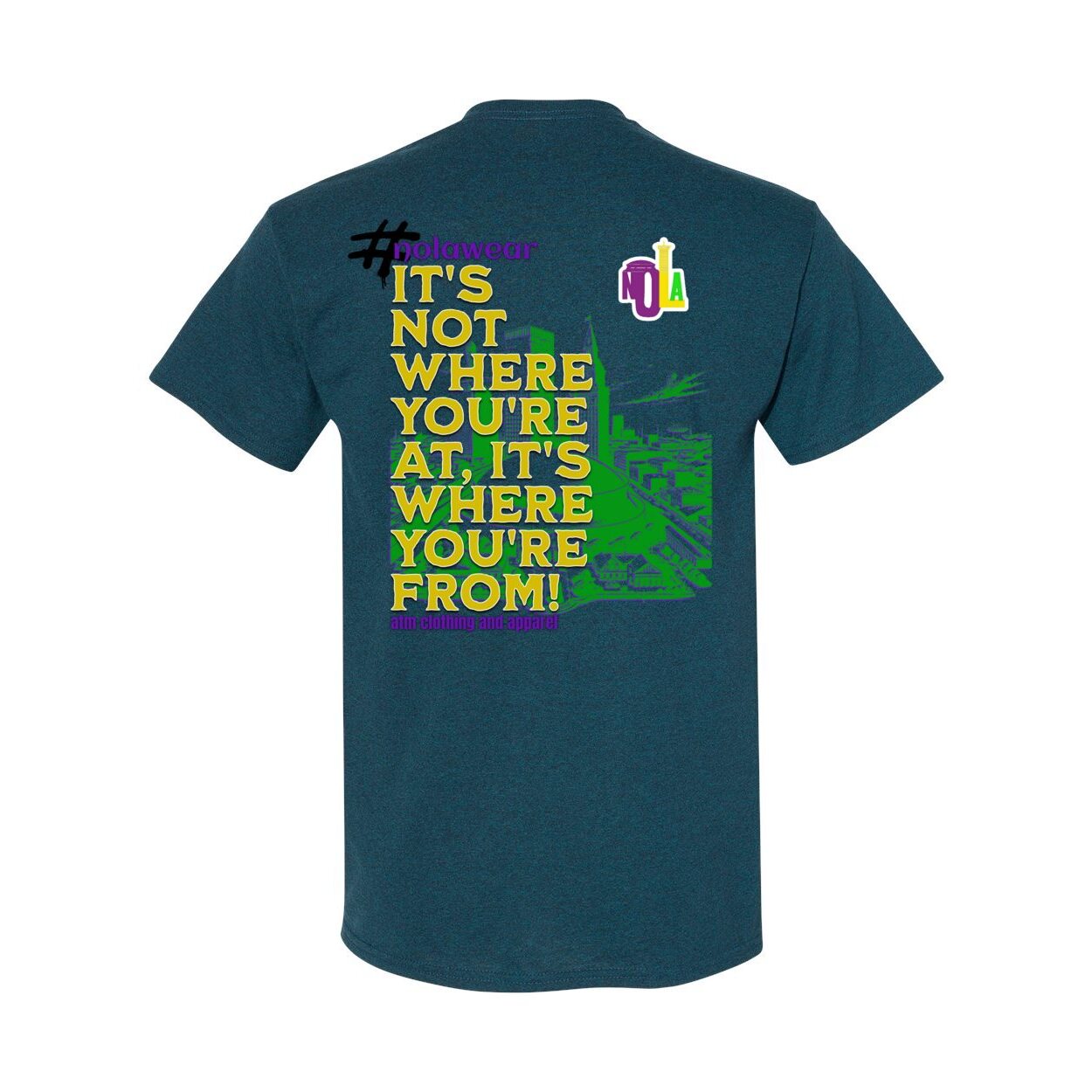 NOLA "WHERE YA FROM" Tee
