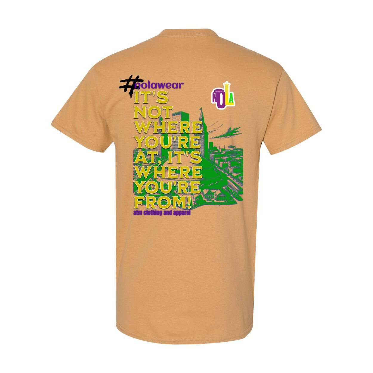 NOLA "WHERE YA FROM" Tee