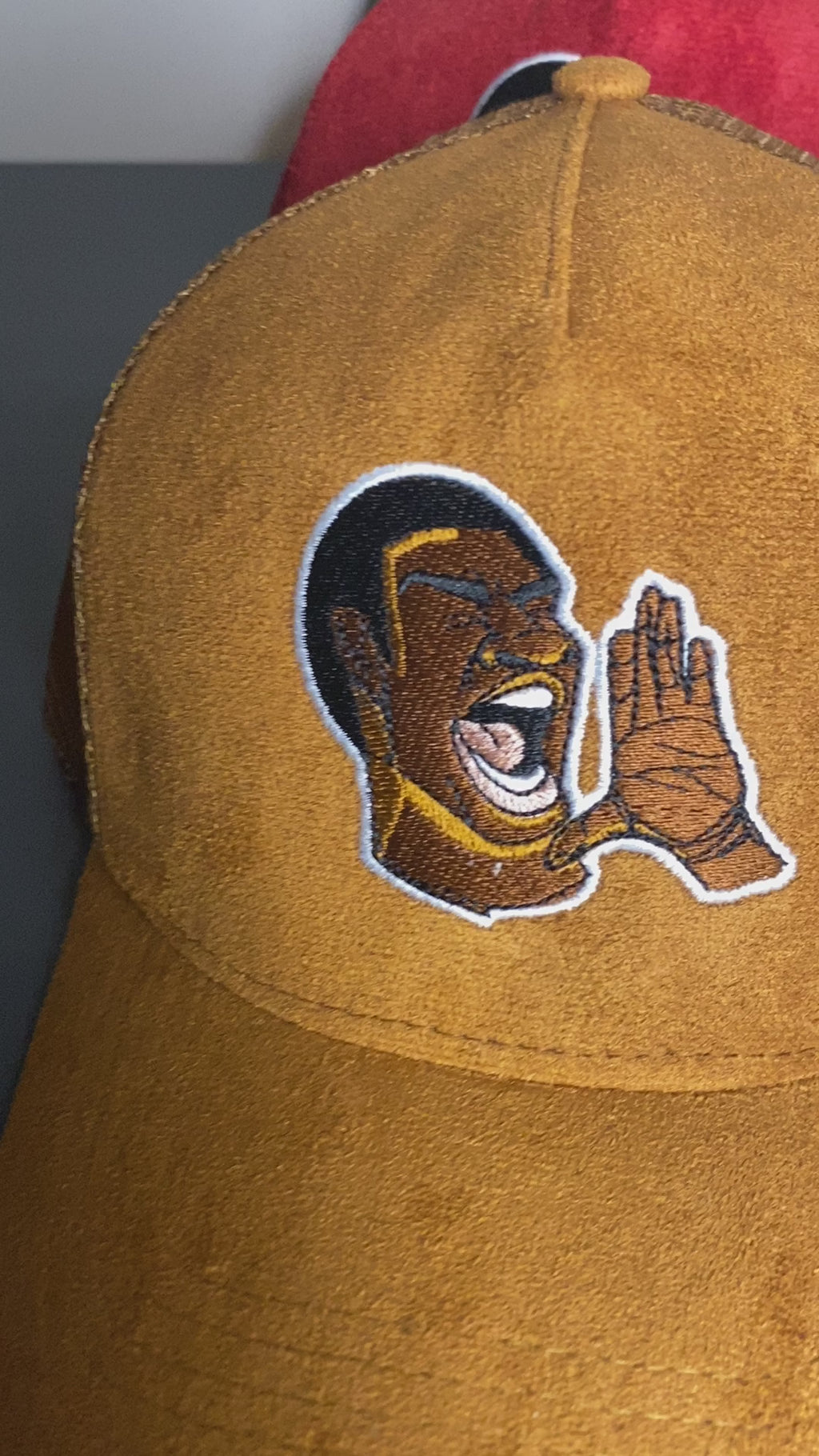 NOLA "Waaahhhh!" Suede Trucker Hats