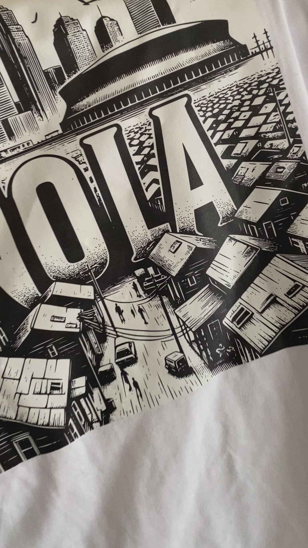NOLA "OLD CITY" TEE BLK