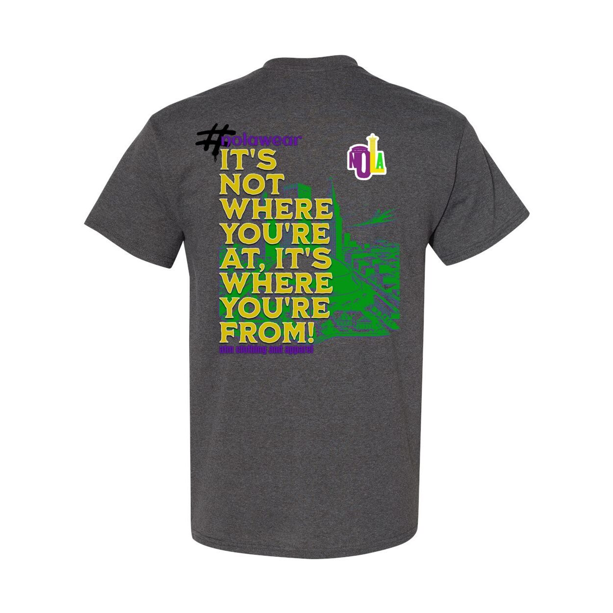 NOLA "WHERE YA FROM" Tee